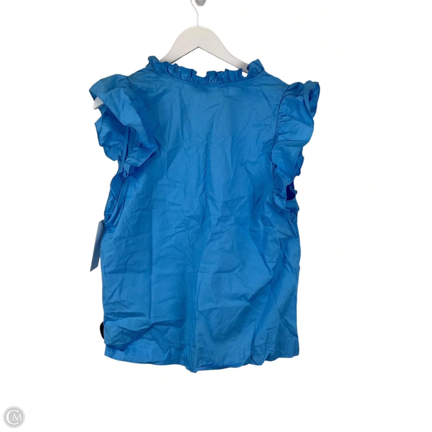 Top Sleeveless Designer By Lilly Pulitzer In Blue, Size: L