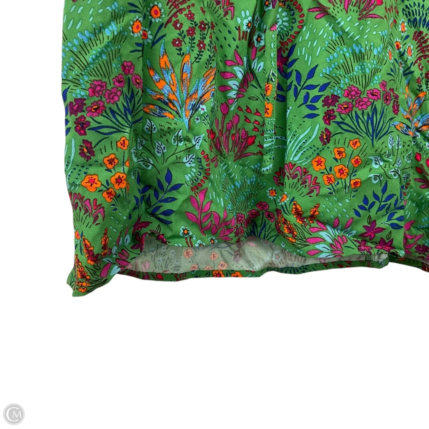 Top Short Sleeve By Sugar Lips In Green, Size: L