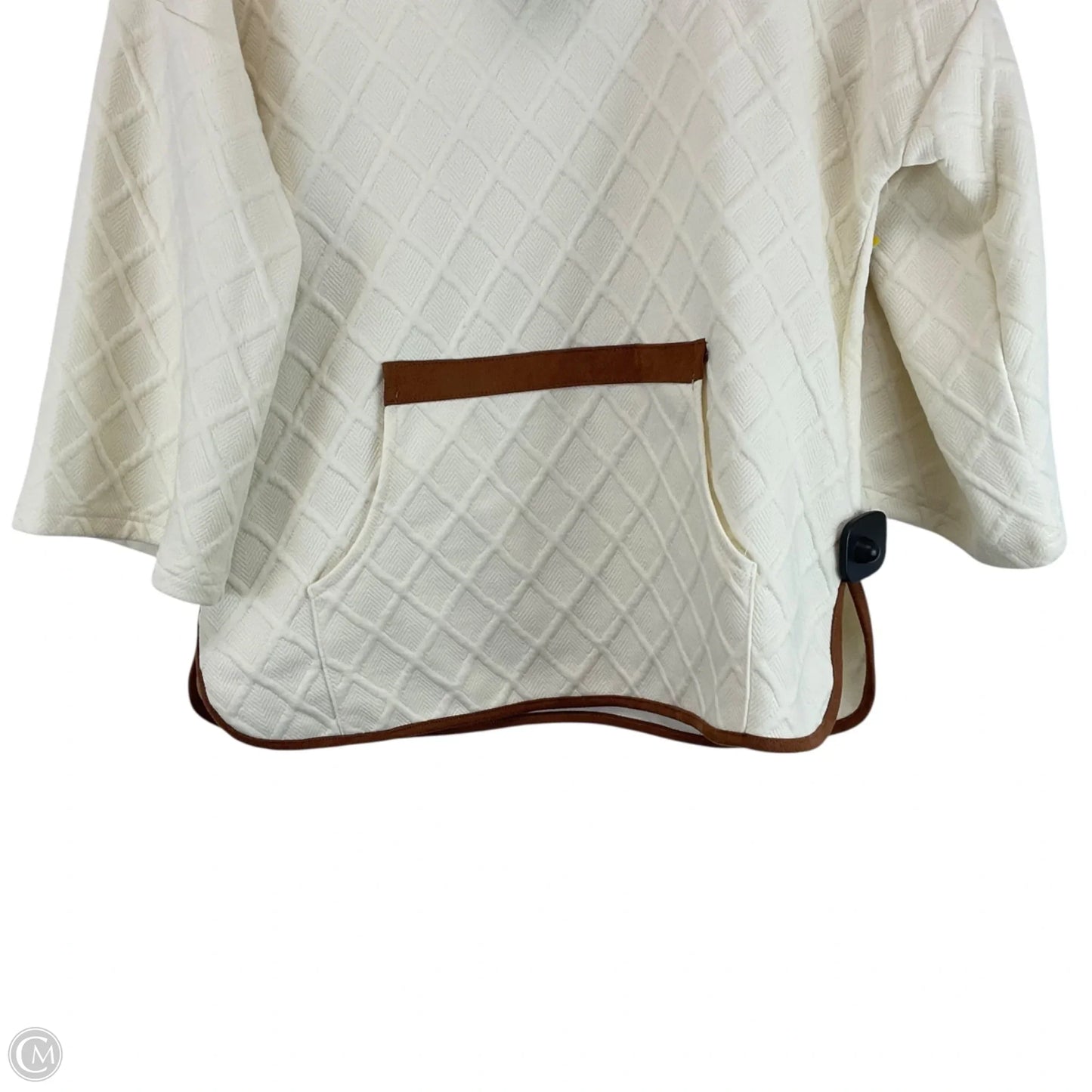 Sweatshirt Collar By Thml In Cream, Size: S