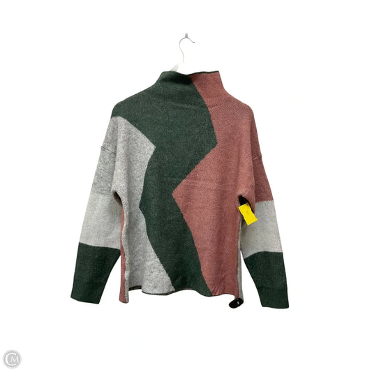 Sweater By Entro In Green & Pink, Size: S