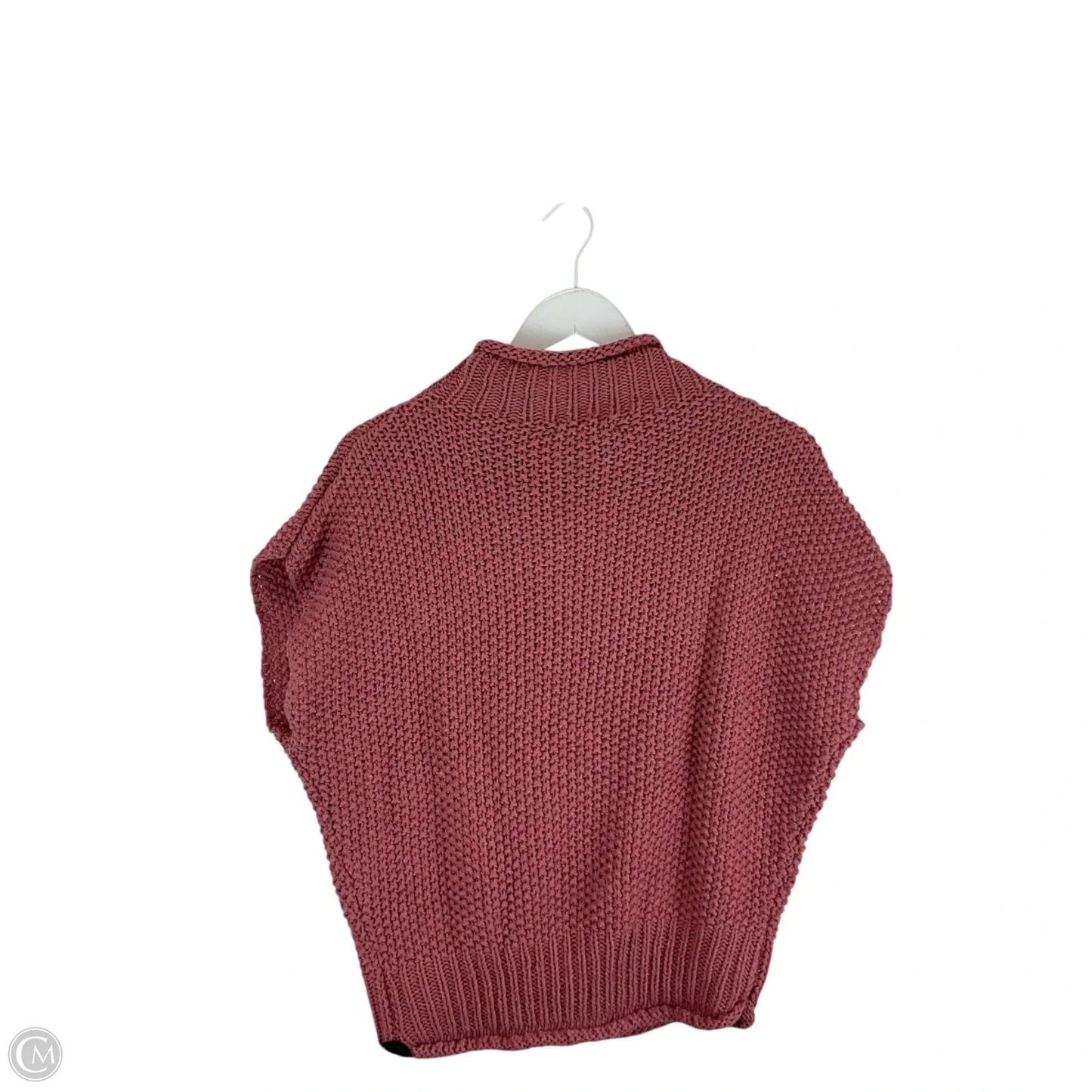 Sweater Short Sleeve By She + Sky In Pink, Size: S