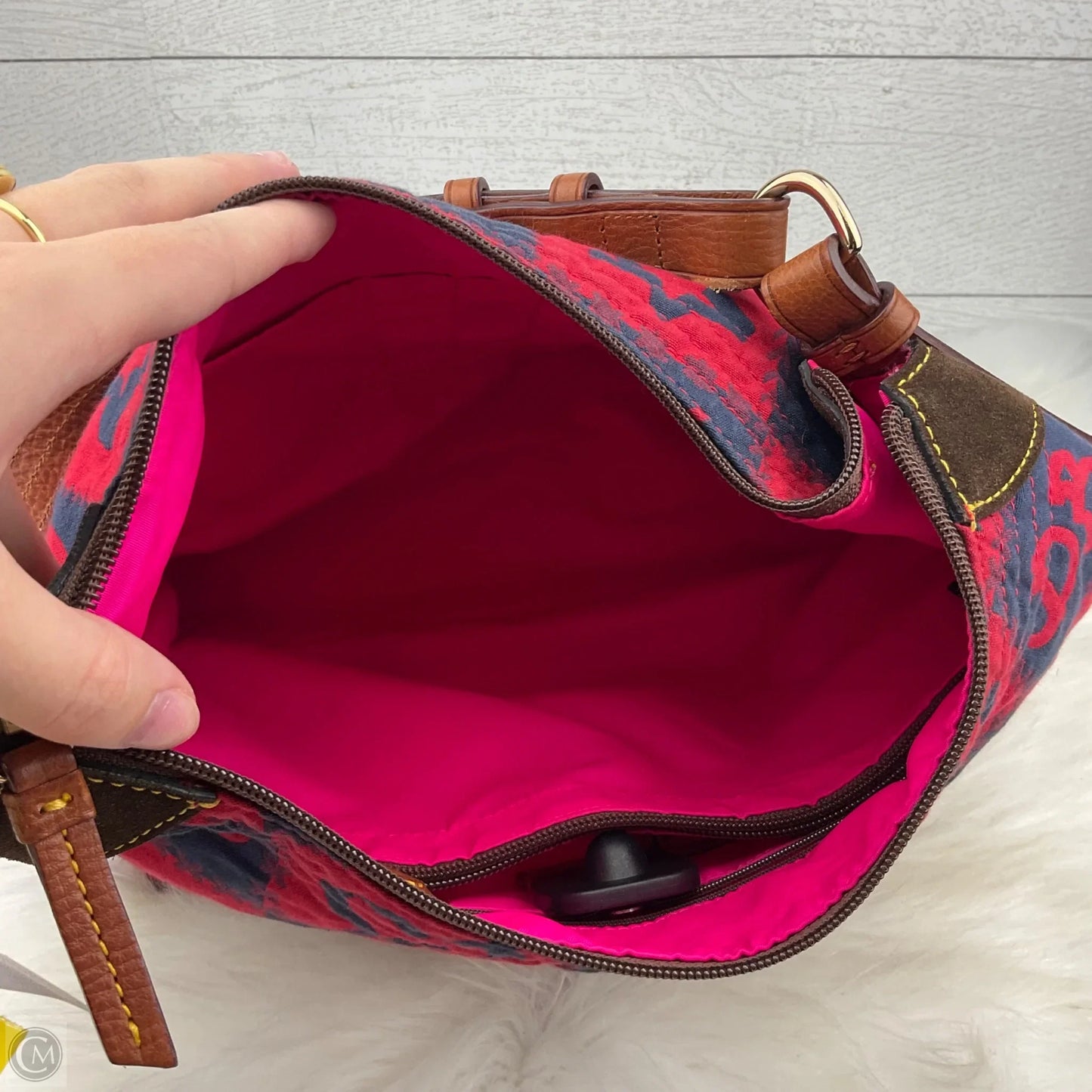 Handbag Designer By Dooney And Bourke, Size: Medium