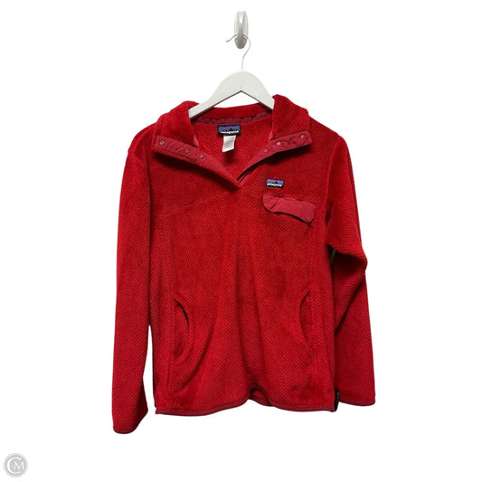 Jacket Fleece By Patagonia In Red, Size: L