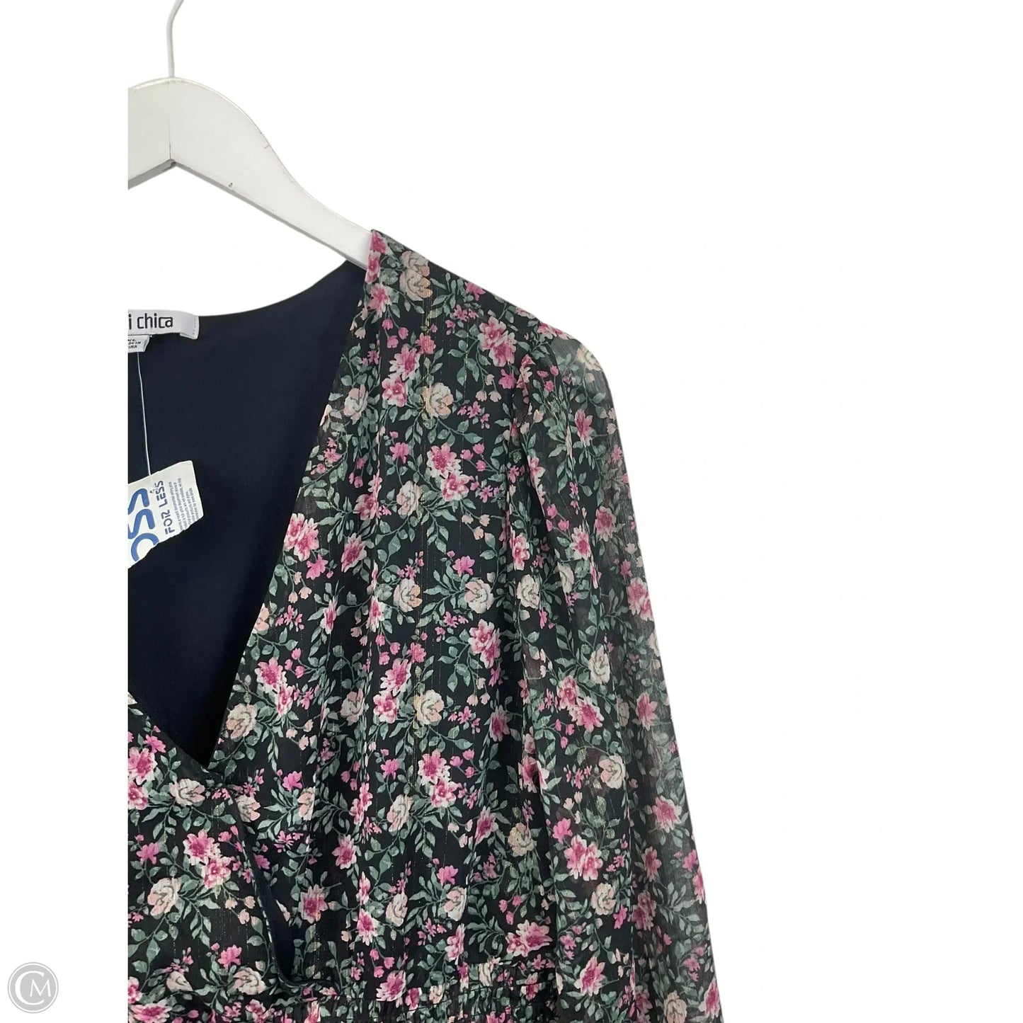 Dress Casual Short By Mimi Chica In Floral Print, Size: Xl
