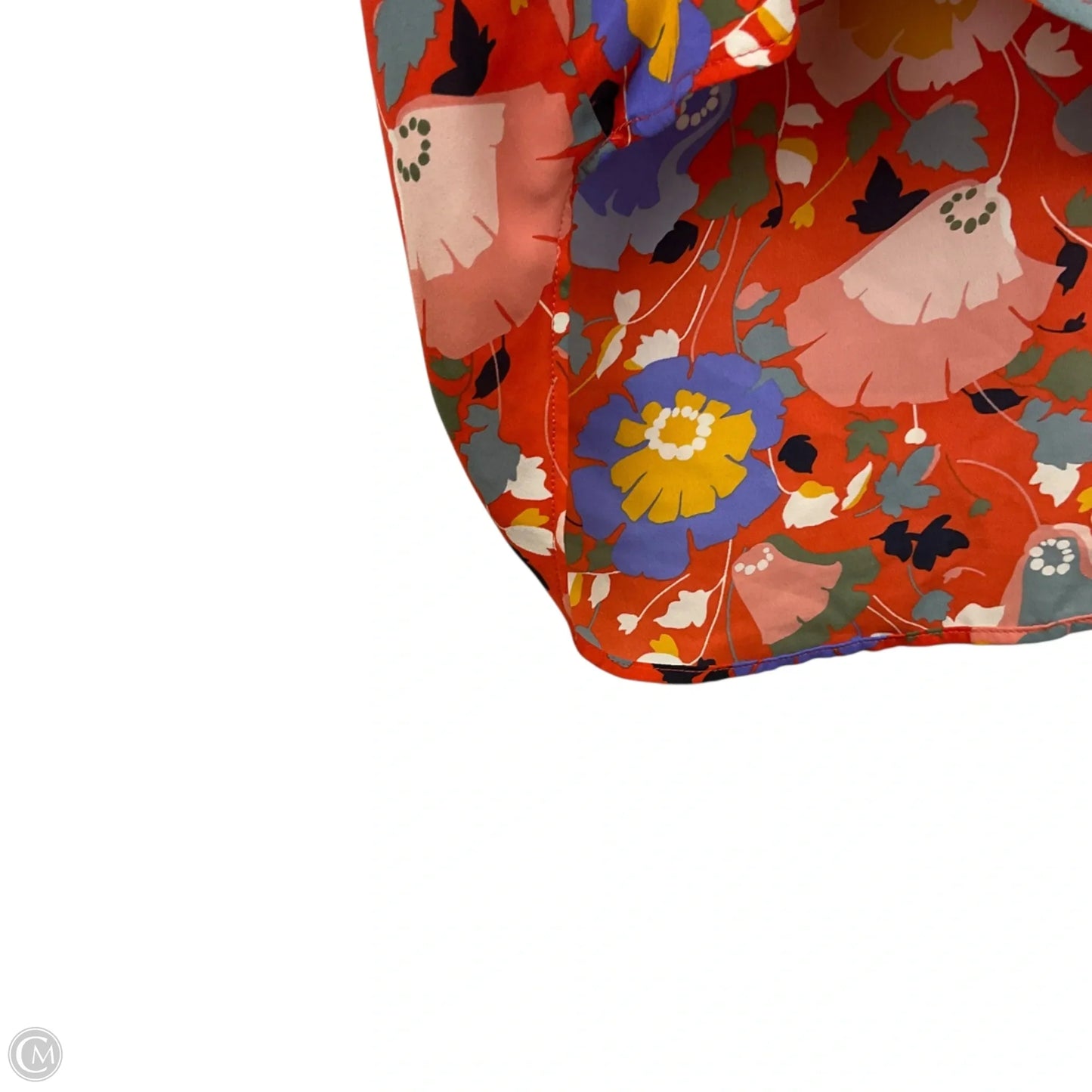 Top Short Sleeve By Cabi In Orange, Size: L