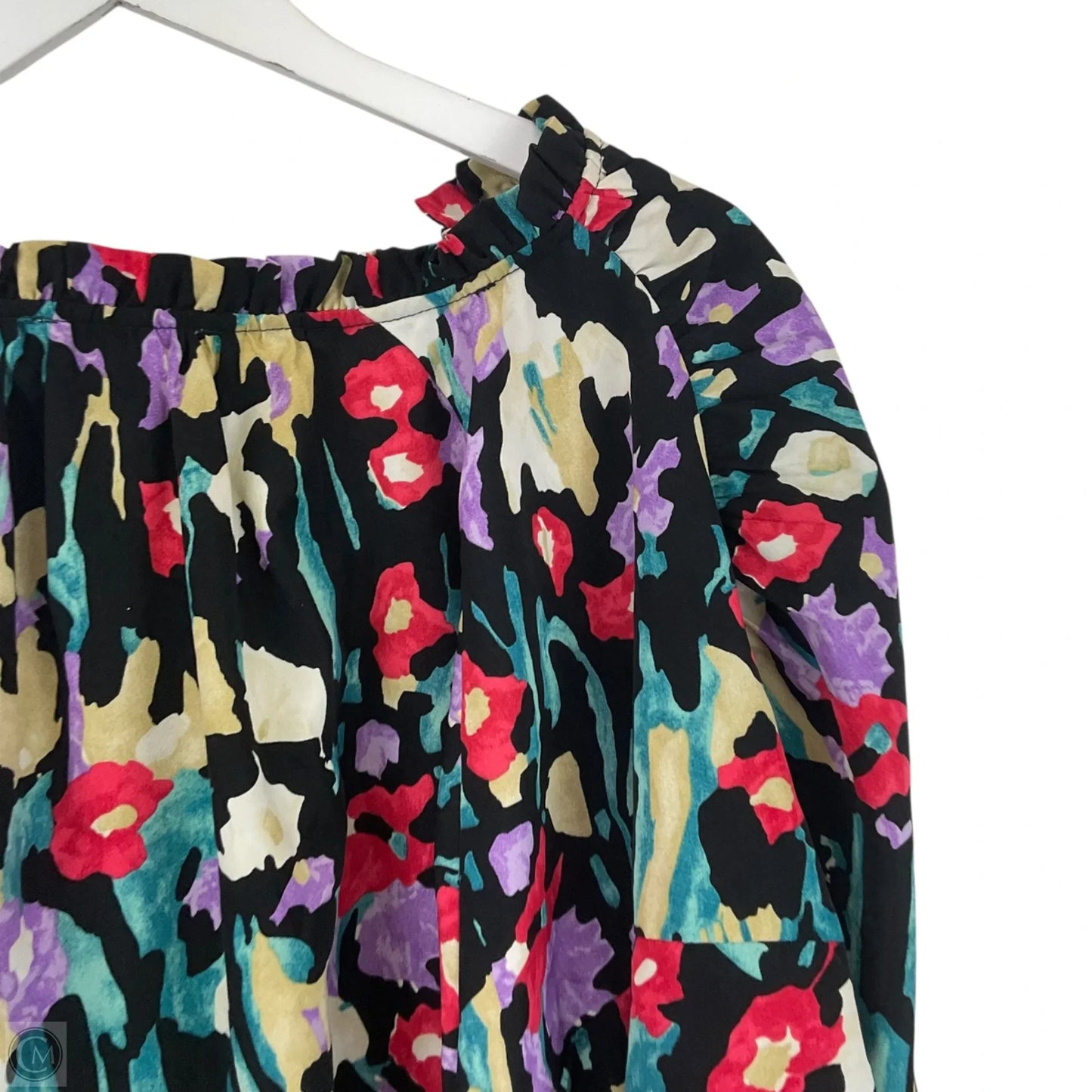 Top Short Sleeve By Entro In Floral Print, Size: M