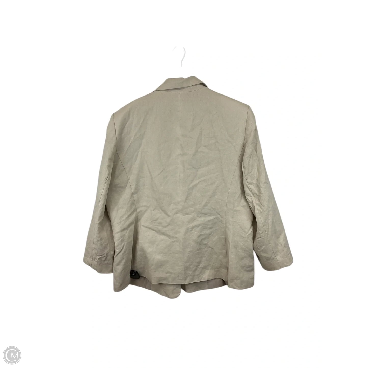 Blazer By Nine West Apparel In Tan, Size: Xl