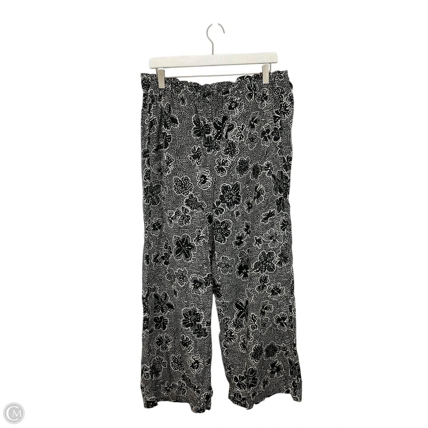 Pants Wide Leg By Sonoma In Black, Size: L