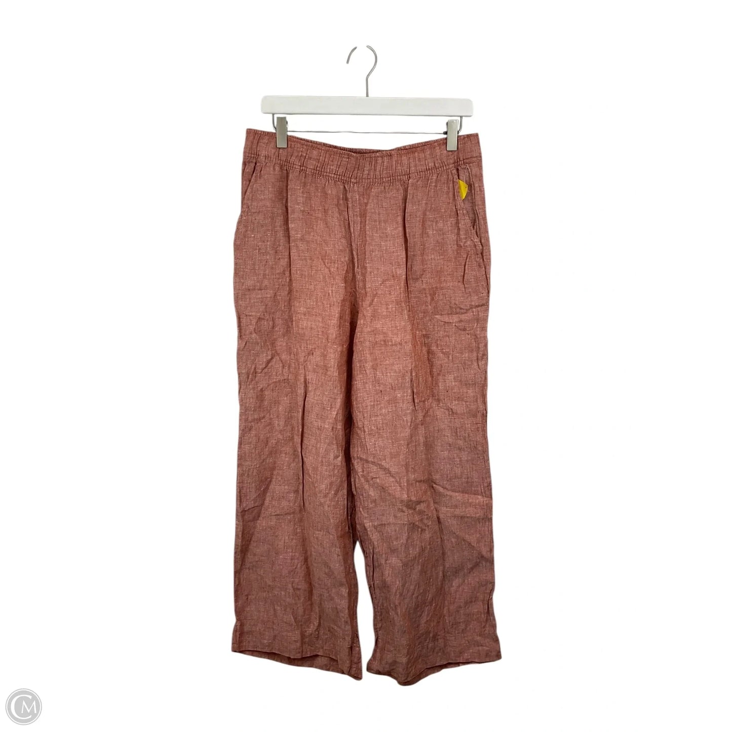 Pants Wide Leg By Tahari In Orange, Size: L