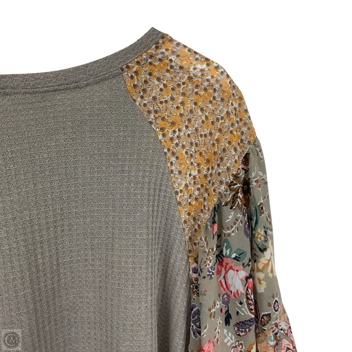 Top Short Sleeve By Umgee In Tan, Size: M