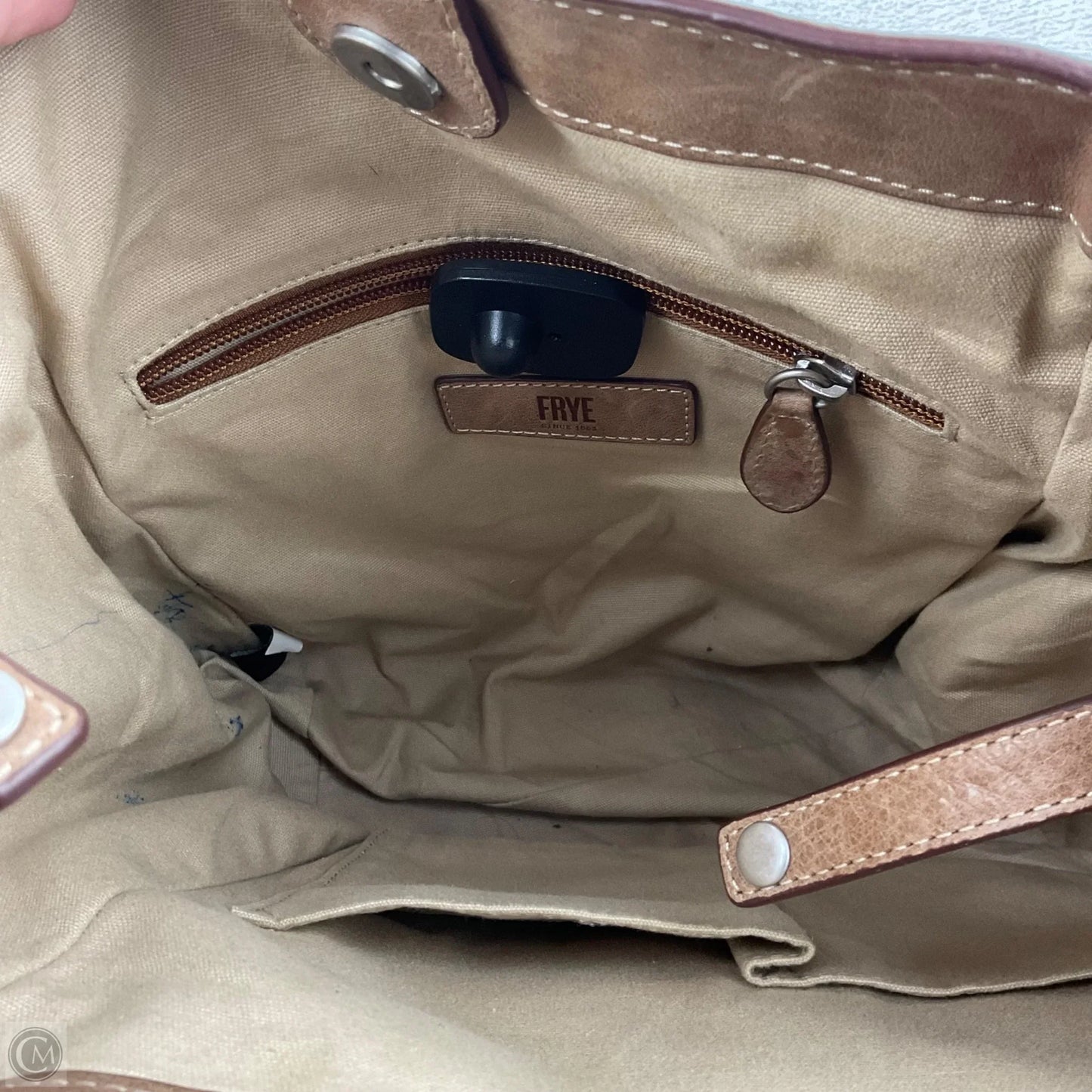 Handbag Designer By Frye, Size: Medium