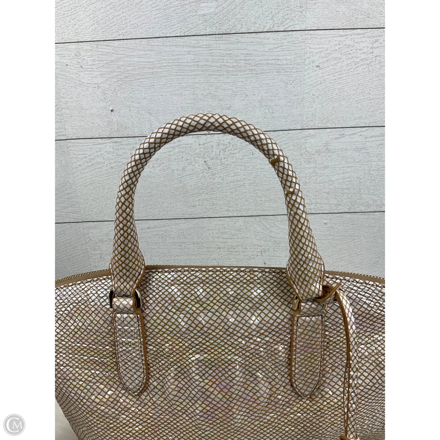 Handbag Designer By Brahmin, Size: Medium