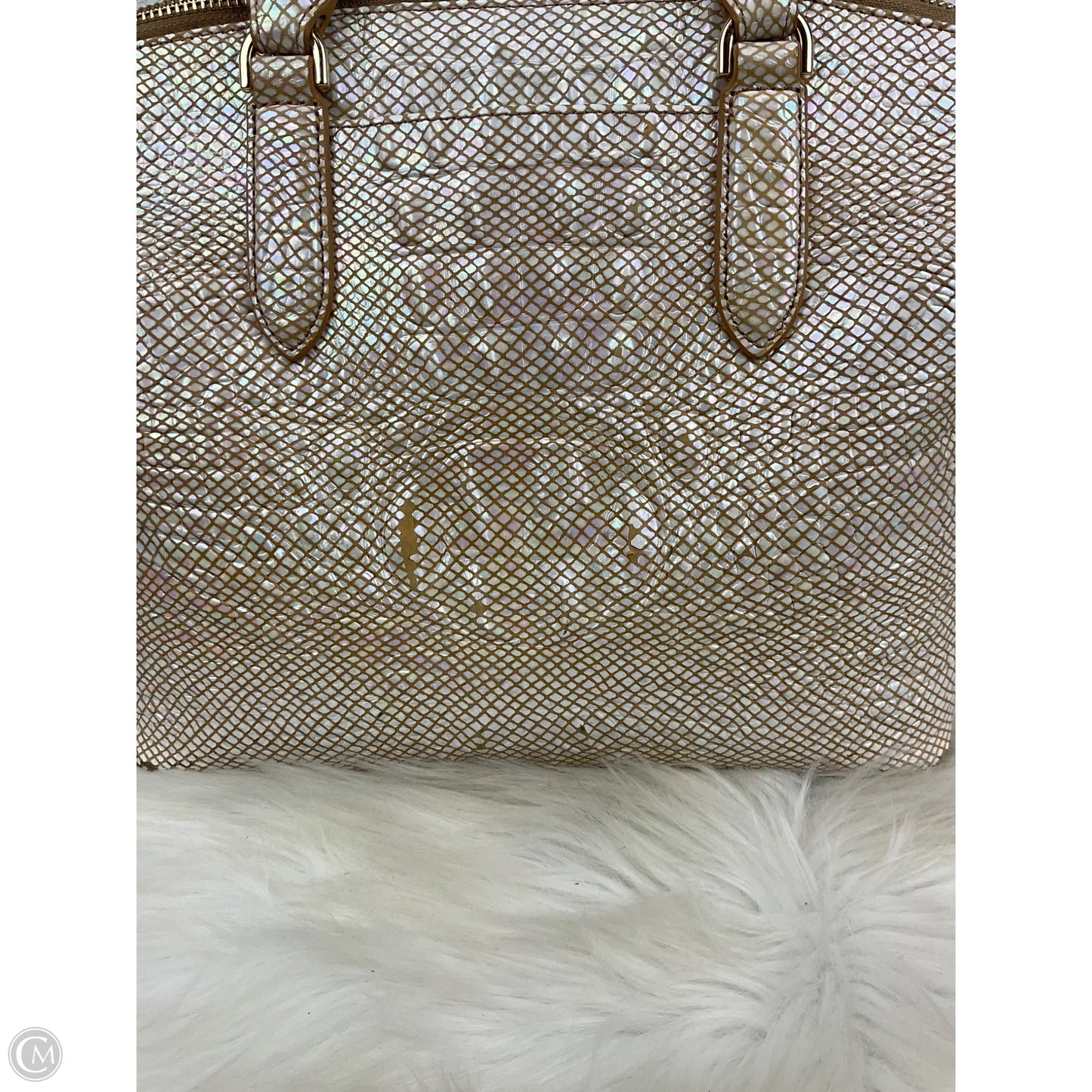 Handbag Designer By Brahmin, Size: Medium