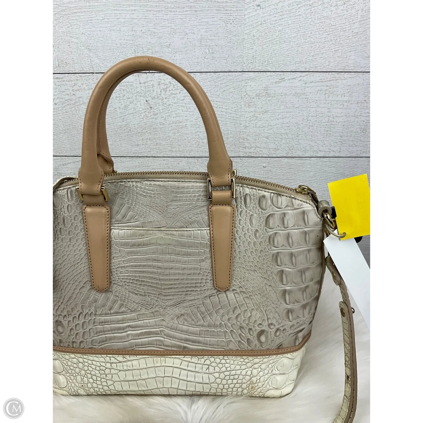 Handbag Designer By Brahmin, Size: Medium