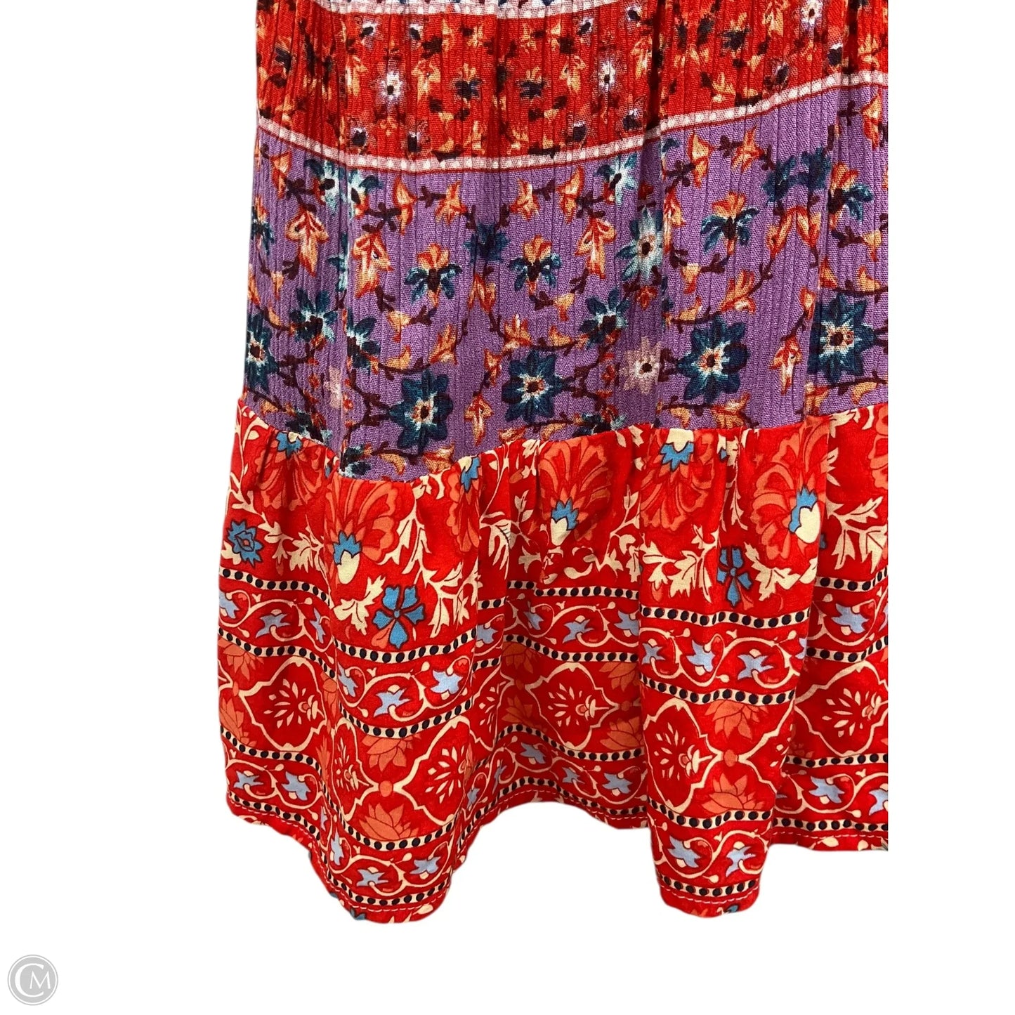 Top Short Sleeve By Coco And Carmen In Red, Size: S