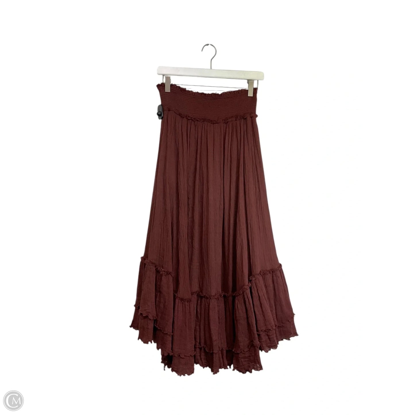 Skirt Maxi By Free People In Red, Size: Xs
