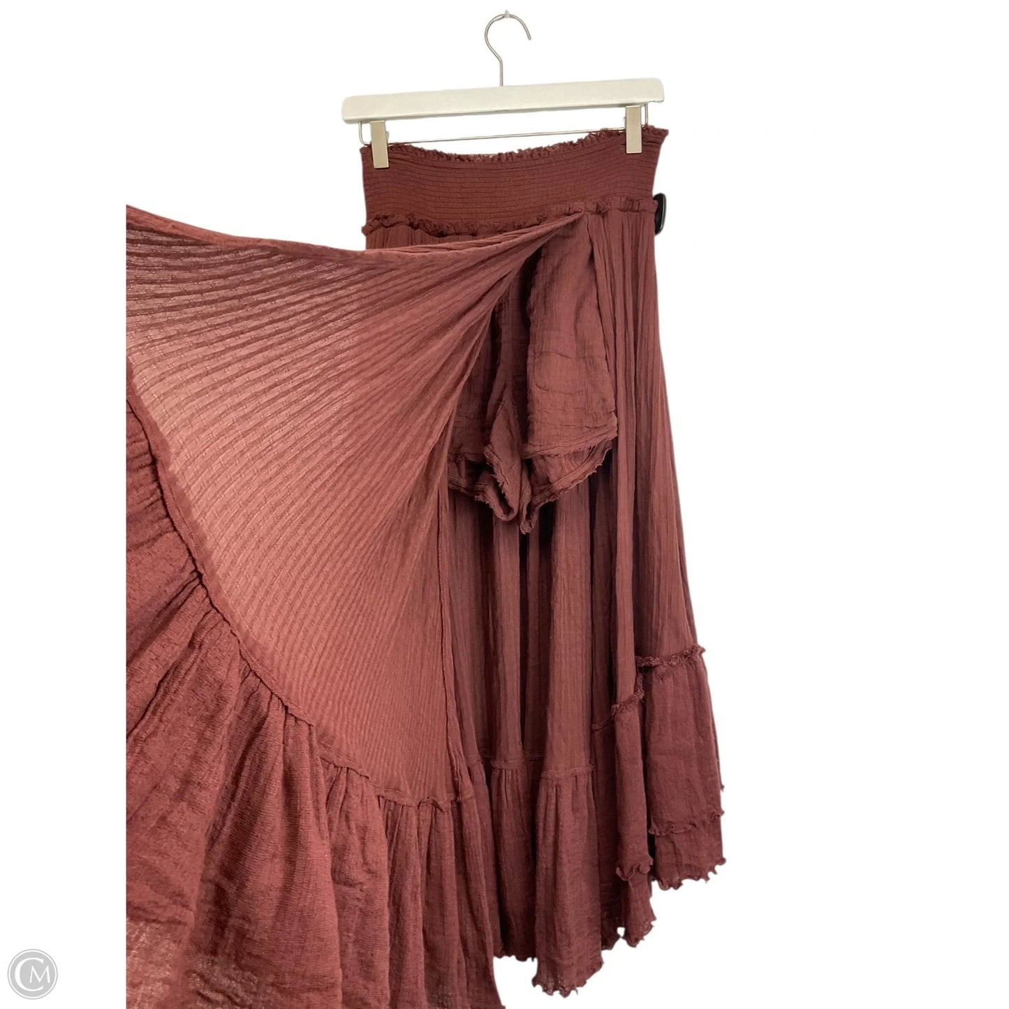 Skirt Maxi By Free People In Red, Size: Xs