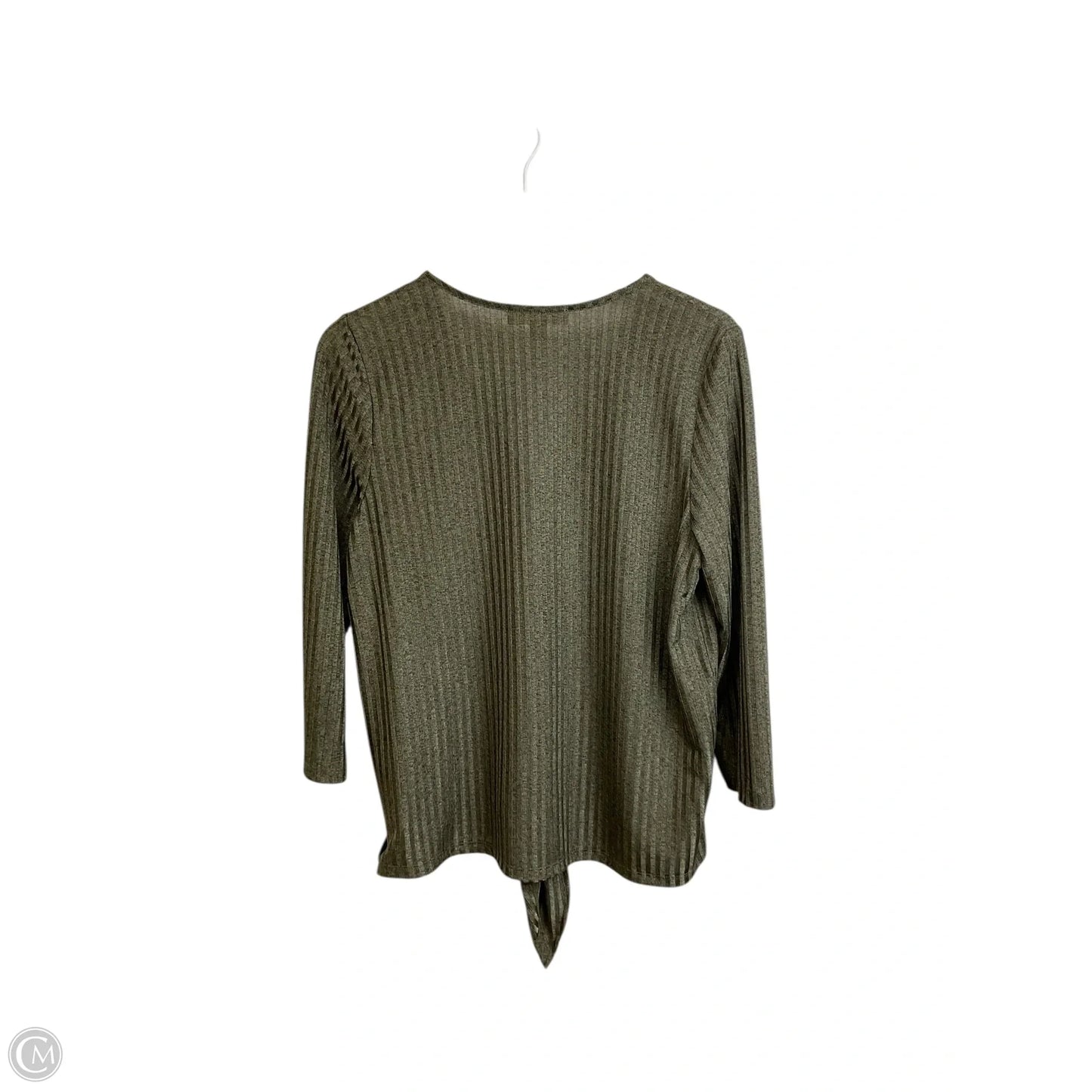 Top Long Sleeve By Michael By Michael Kors In Gold, Size: L