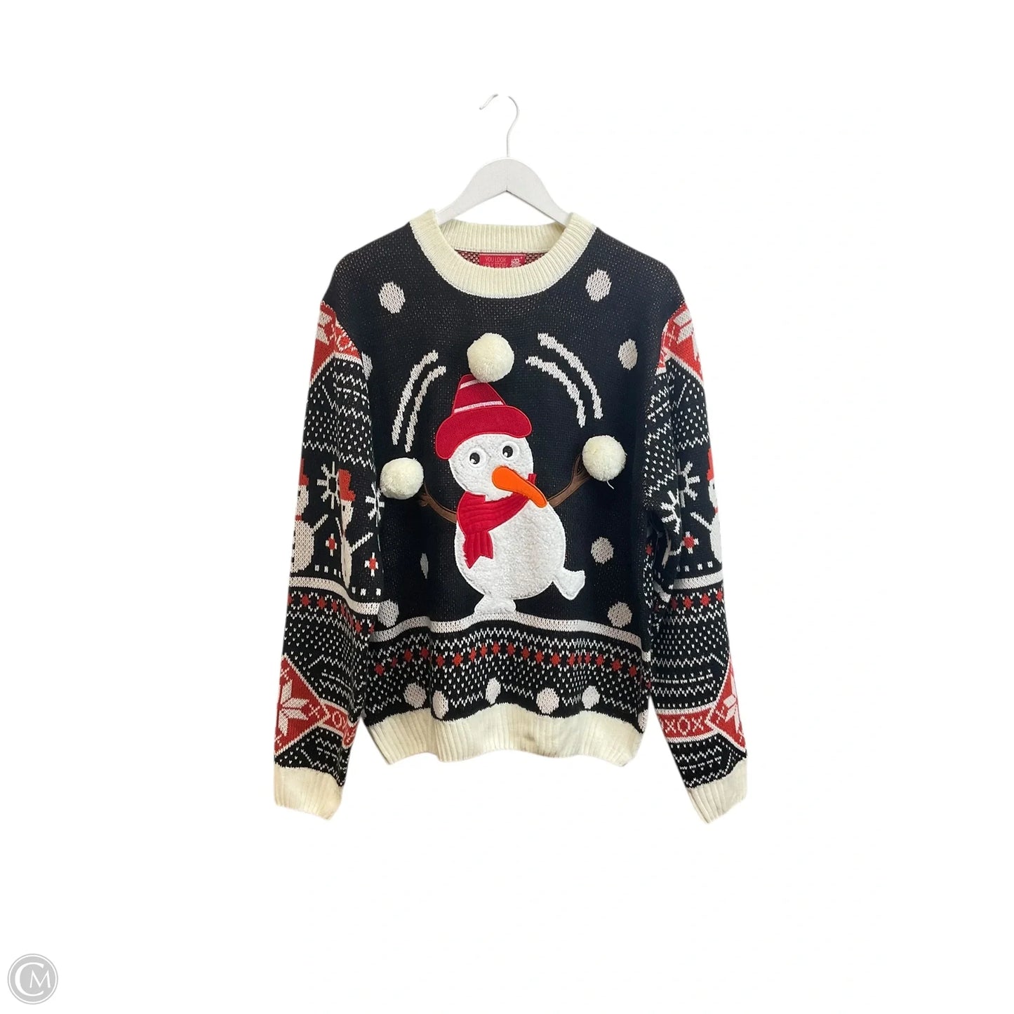 Sweater By Cme In Black, Size: Xl