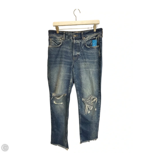 Jeans Straight By We The Free In Blue Denim, Size: 8