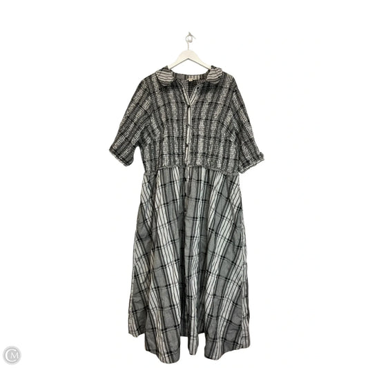 Dress Casual Maxi By Maeve In Plaid Pattern, Size: 2x