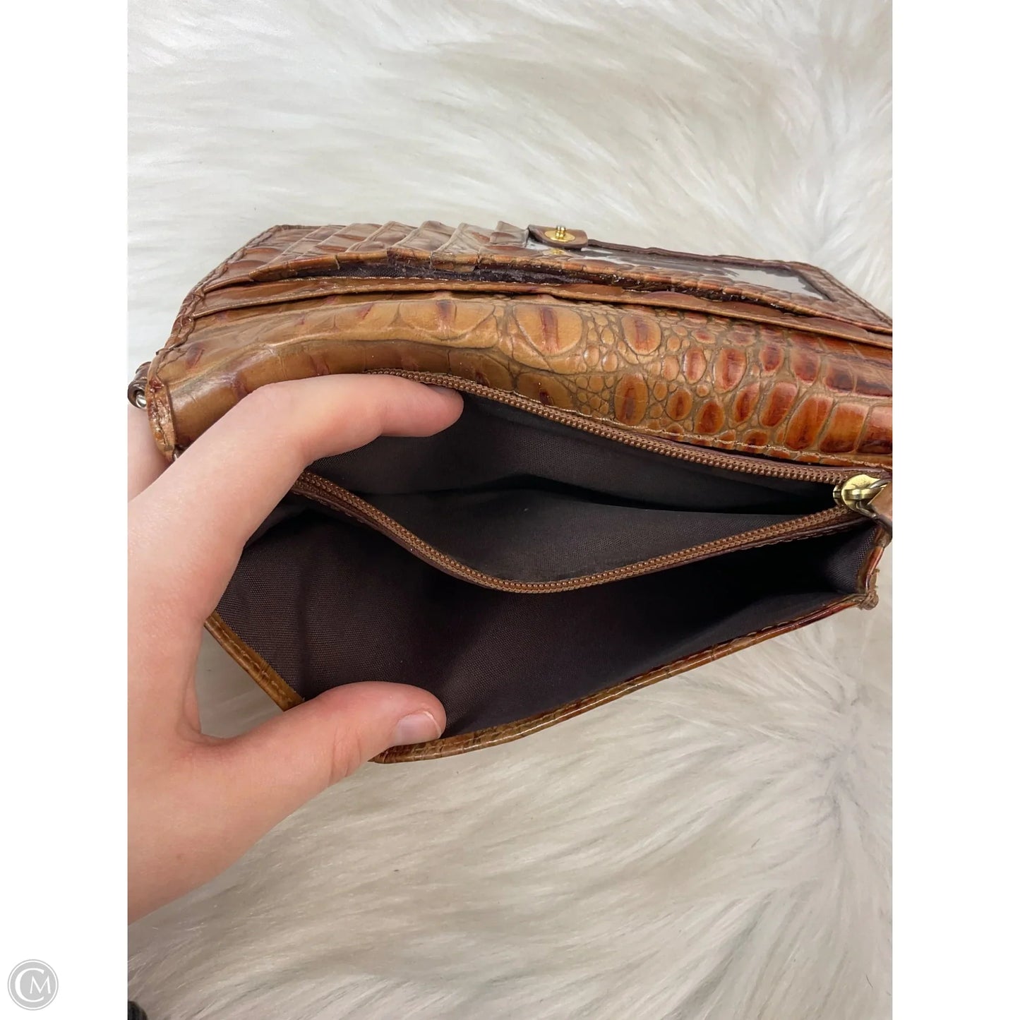 Wallet Designer By Brahmin, Size: Medium