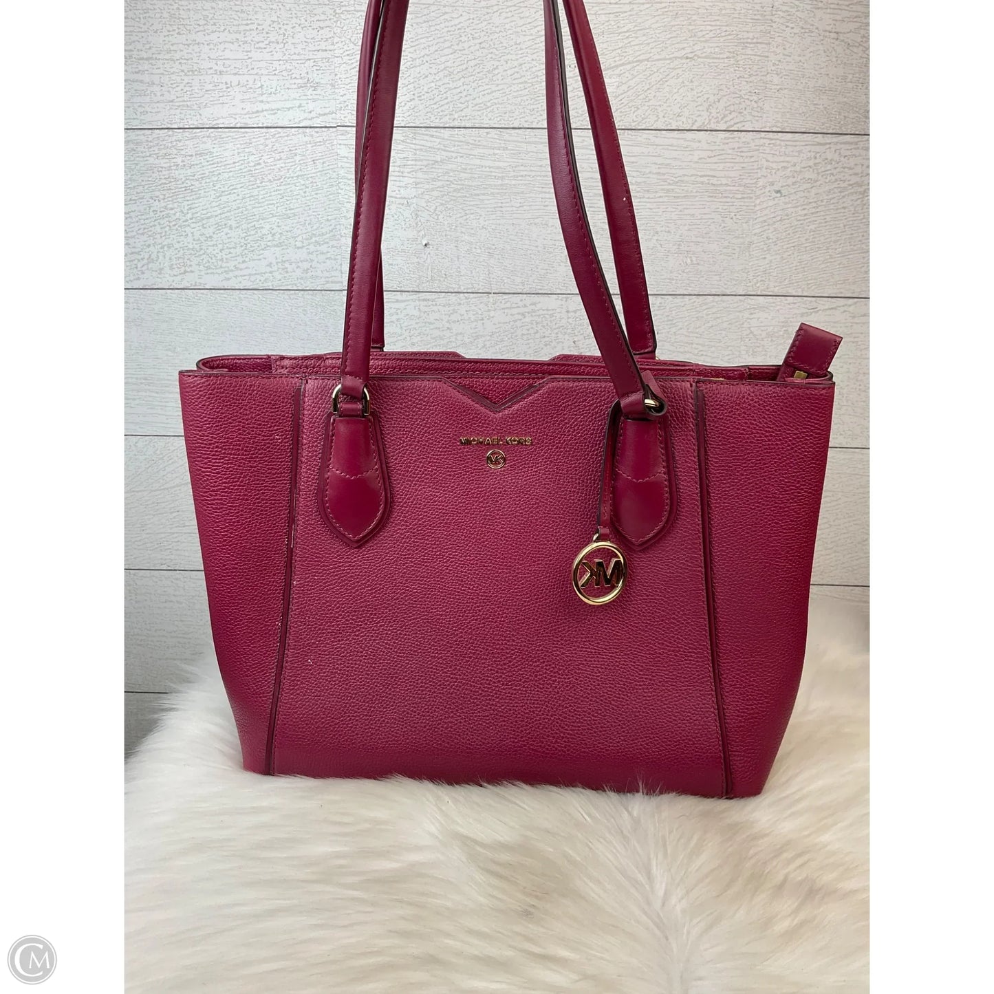 Handbag Designer By Michael Kors, Size: Large