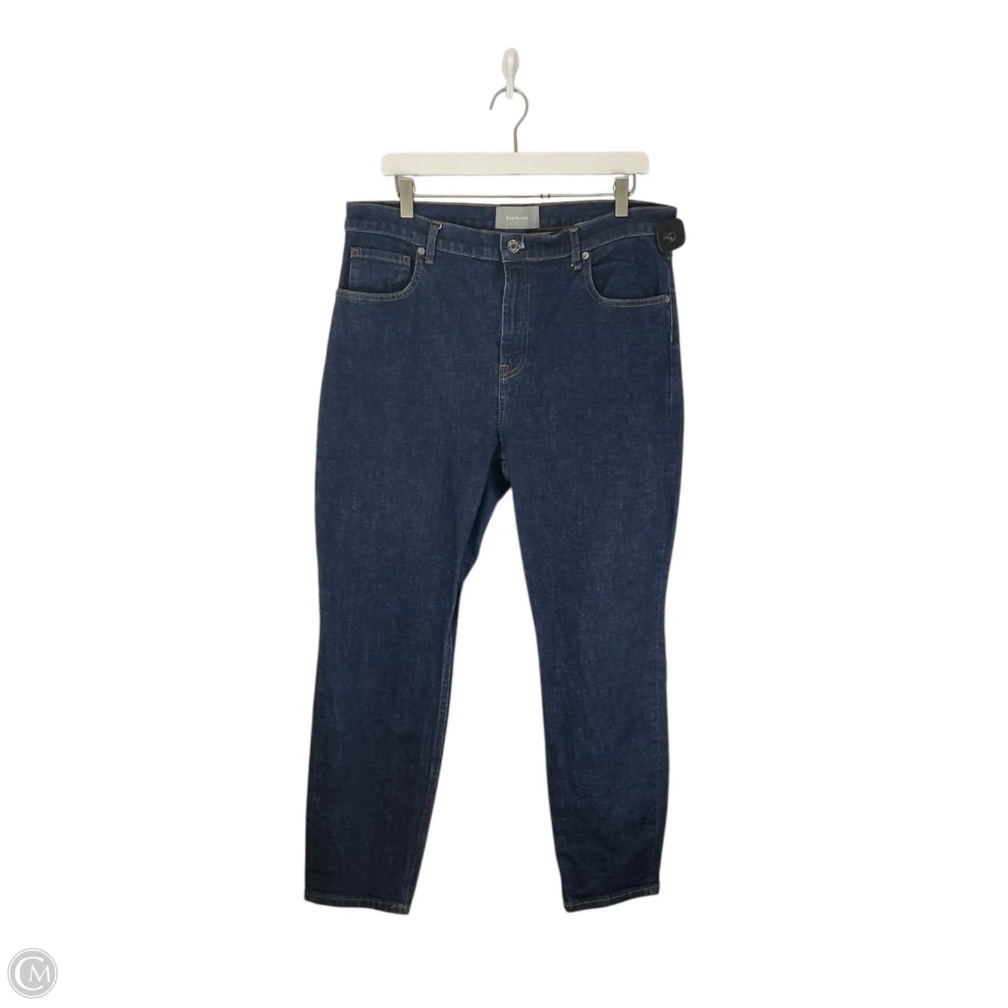 Jeans Skinny By Everlane In Blue Denim, Size: 14