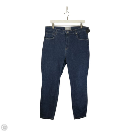 Jeans Skinny By Everlane In Blue Denim, Size: 14