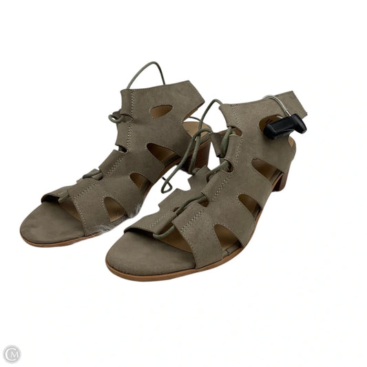 Shoes Heels Block By Torrid In Grey, Size: 9.5