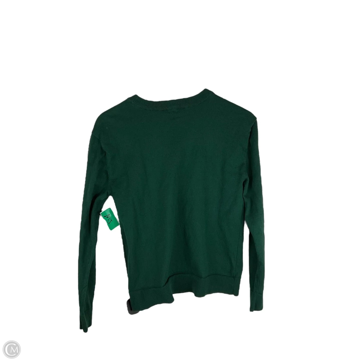Top Long Sleeve By Michael By Michael Kors In Green, Size: S