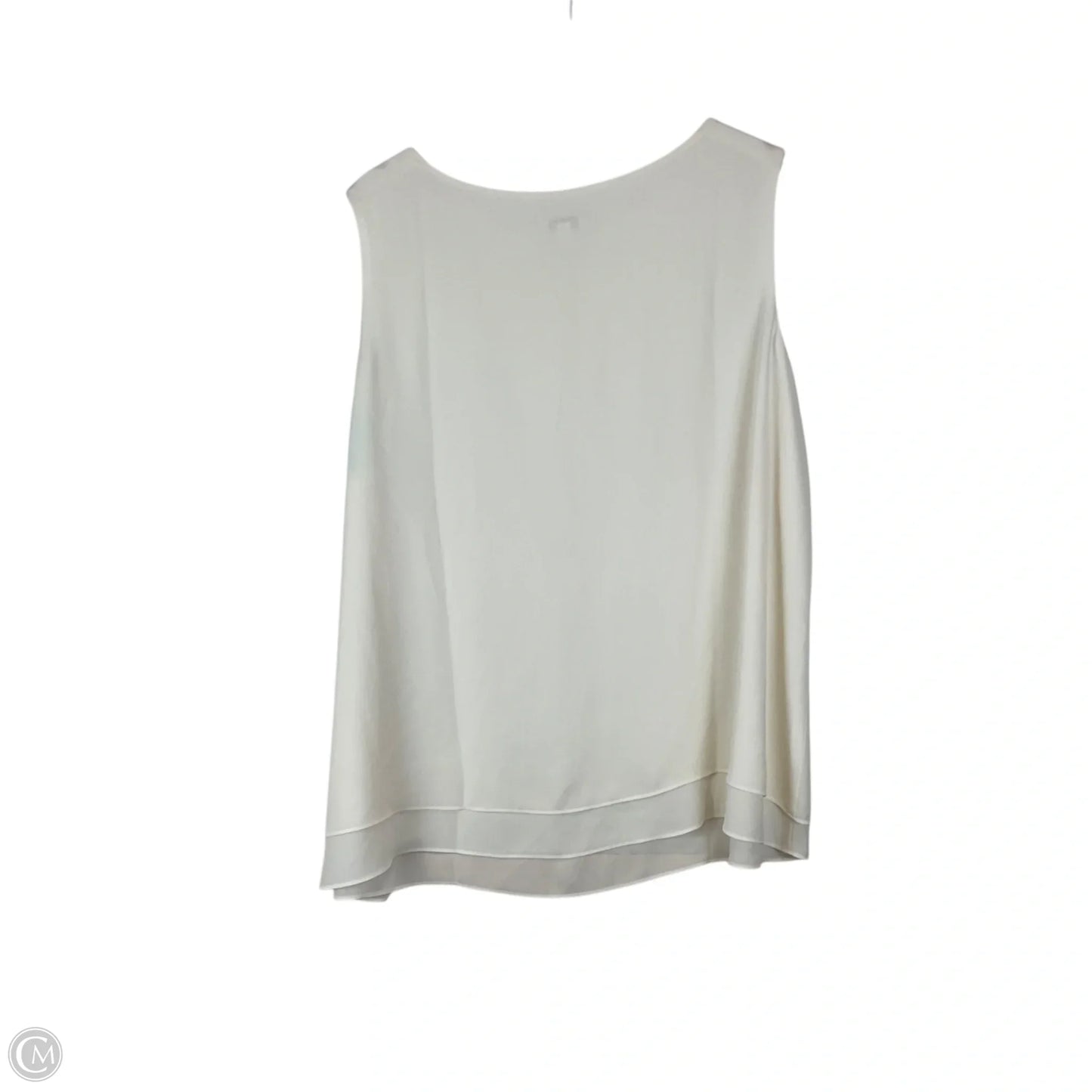 Top Sleeveless By J. Jill In Cream, Size: 2x