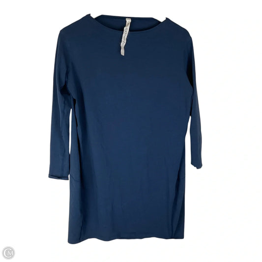 Top Long Sleeve By Lululemon In Blue, Size: 0