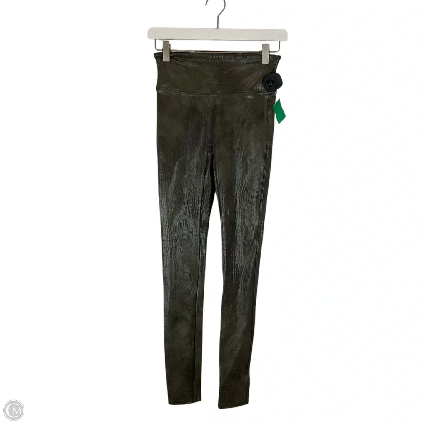 Pants Leggings By Spanx In Green, Size: S