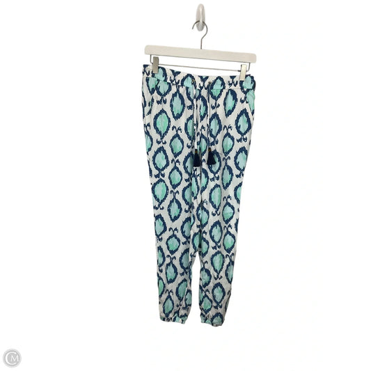 Pants Designer By Lilly Pulitzer In Blue & White, Size: Xs