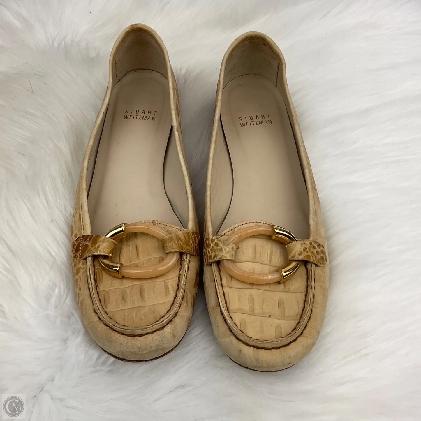 Shoes Designer By Stuart Weitzman In Tan, Size: 8