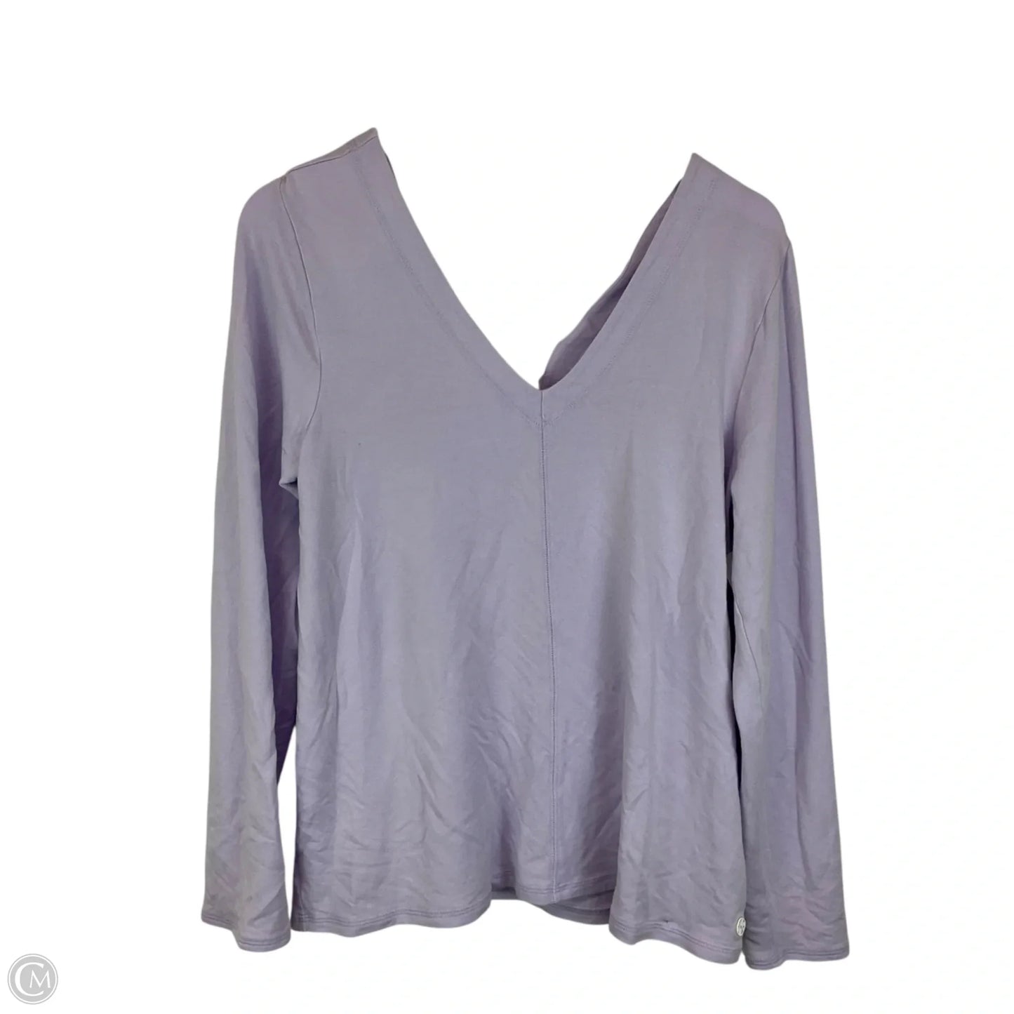 Top Long Sleeve Designer By Lilly Pulitzer In Purple, Size: L