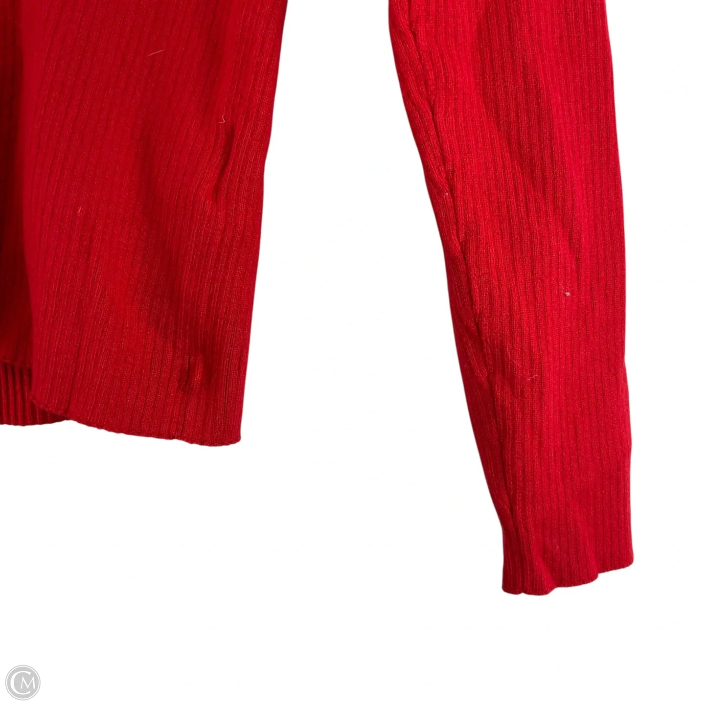 Top Long Sleeve Basic By Maeve In Red, Size: S