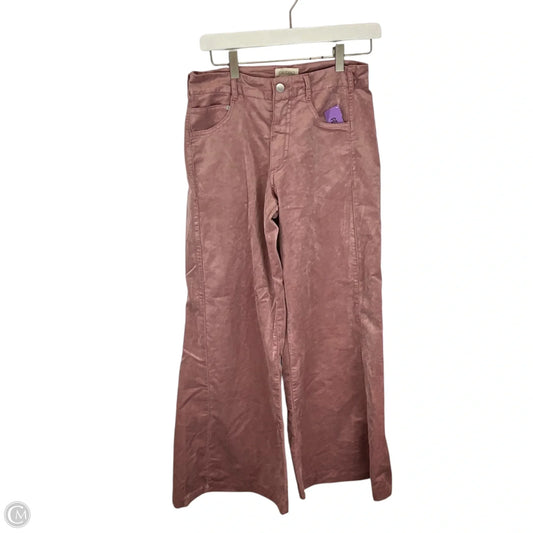 Pants Wide Leg By Pilcro In Pink, Size: 0