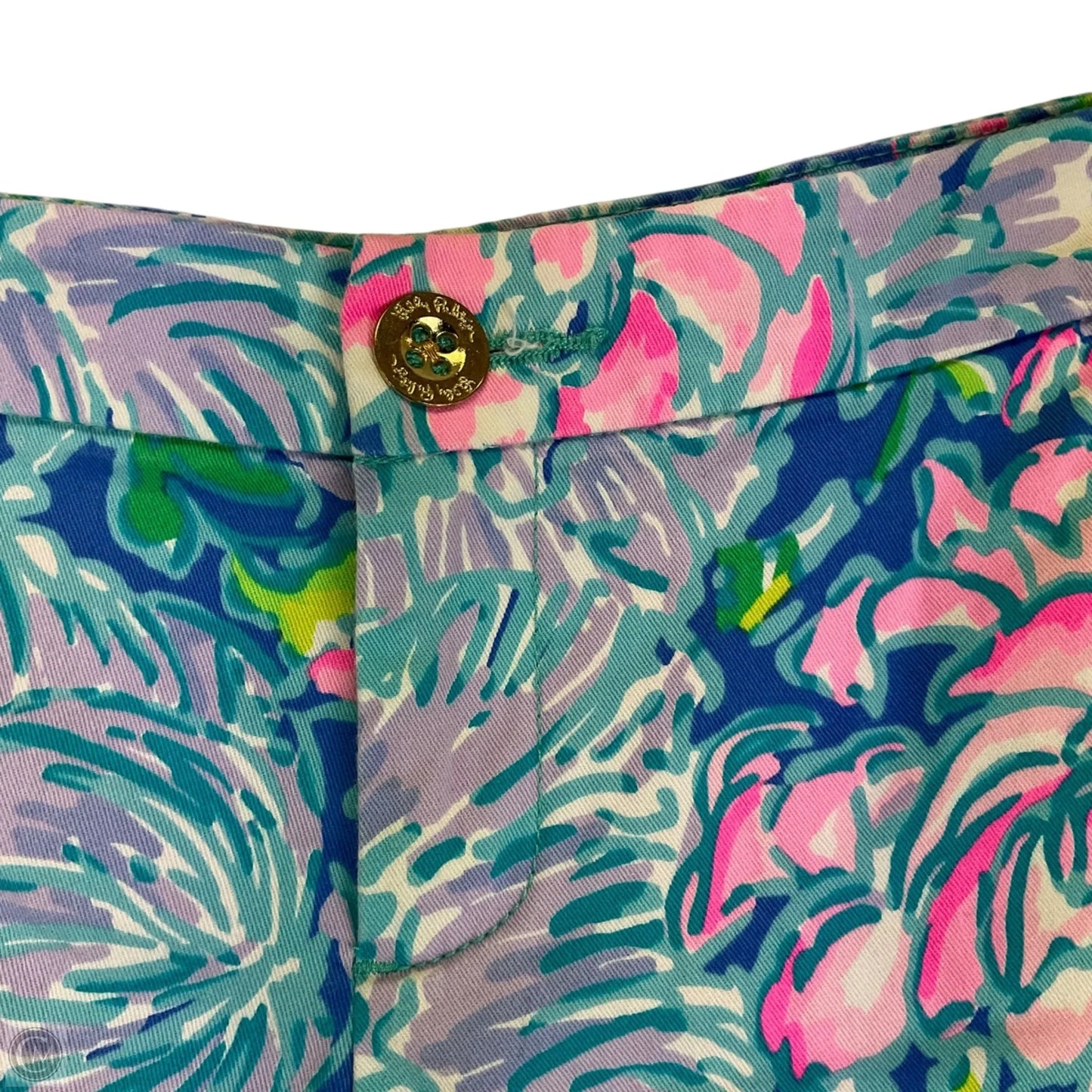 Shorts Designer By Lilly Pulitzer In Blue, Size: 4