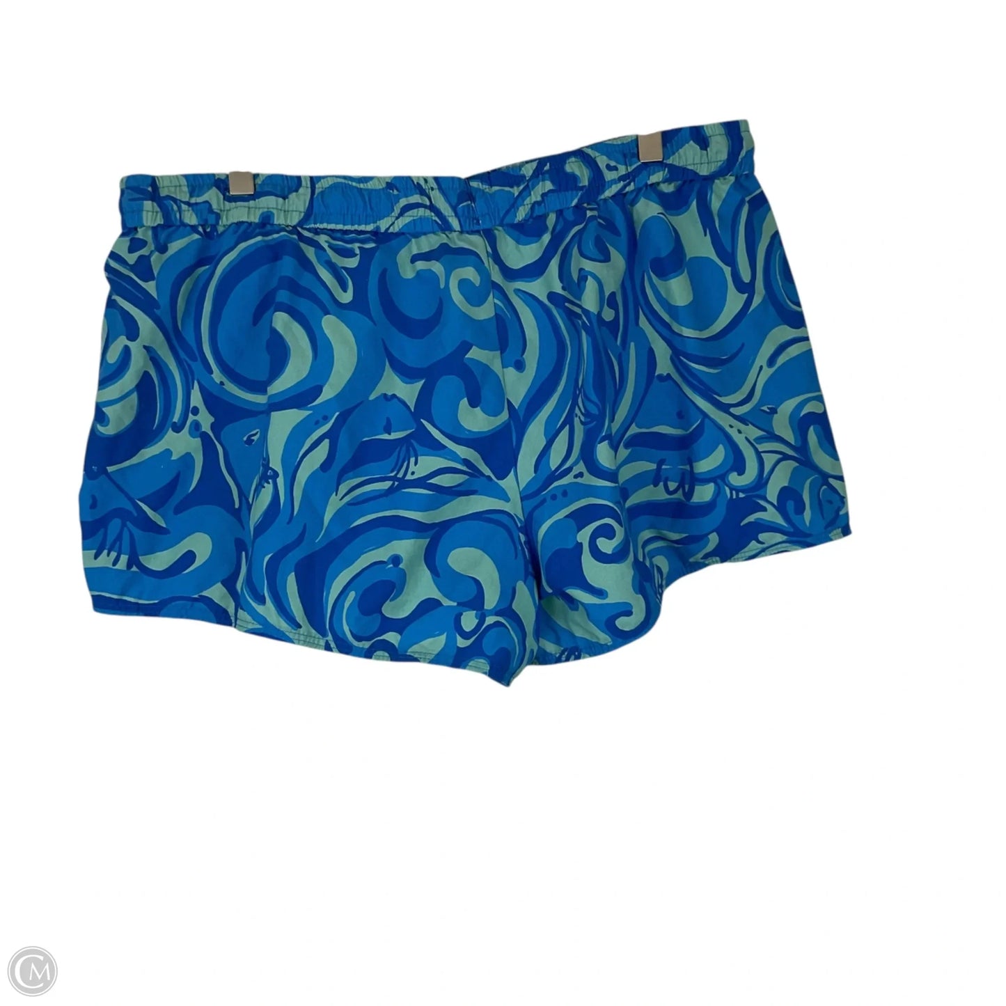 Shorts Designer By Lilly Pulitzer In Blue, Size: L