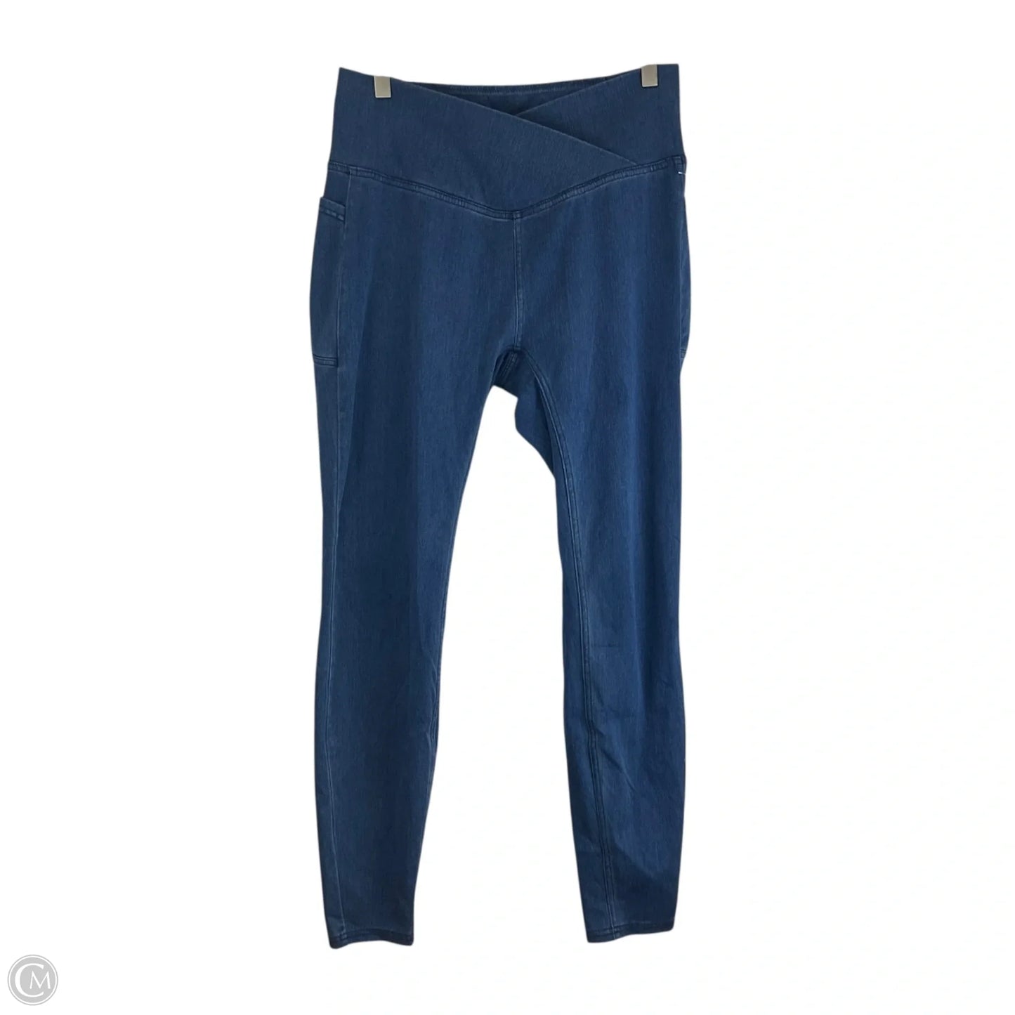 Pants Leggings By Clothes Mentor In Blue, Size: L