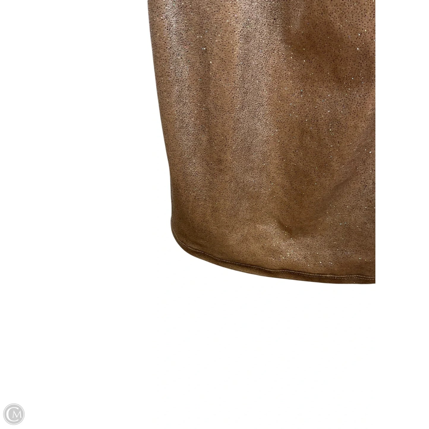 Dress Casual Short By Iris In Gold, Size: Xl