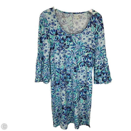 Dress Designer By Lilly Pulitzer In Blue, Size: M