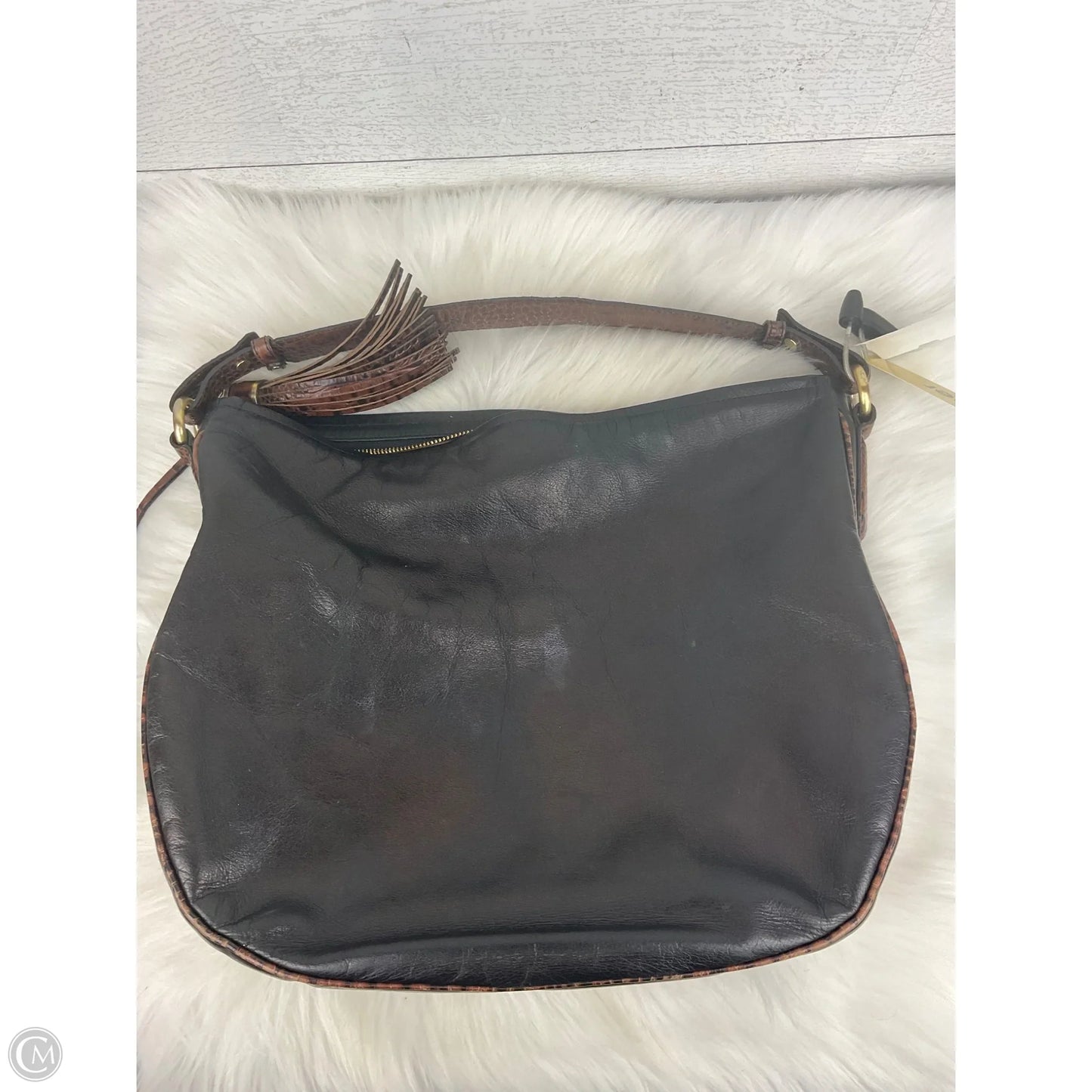 Handbag Designer By Brahmin, Size: Medium