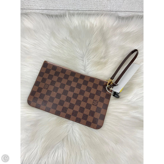 Wristlet Luxury Designer By Louis Vuitton, Size: Large