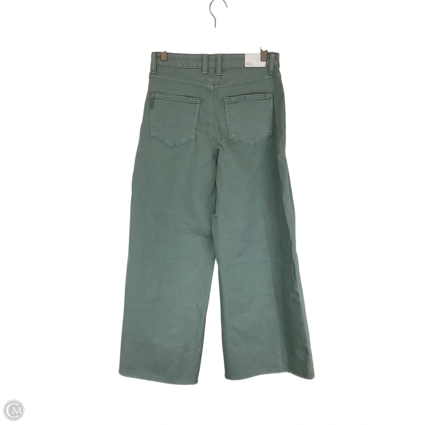 Pants Wide Leg By Paige In Green, Size: 6