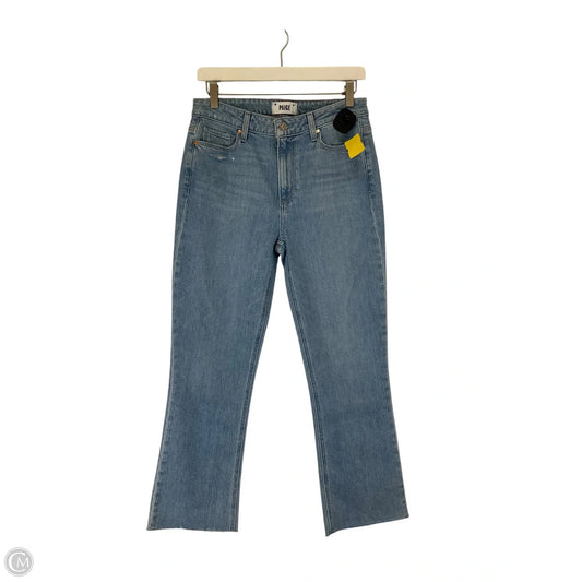 Jeans Wide Leg By Paige In Blue Denim, Size: 6