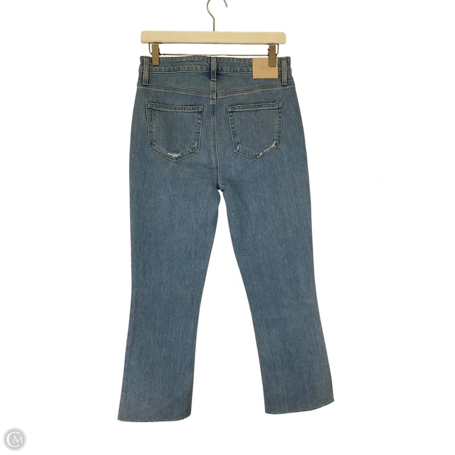Jeans Wide Leg By Paige In Blue Denim, Size: 6
