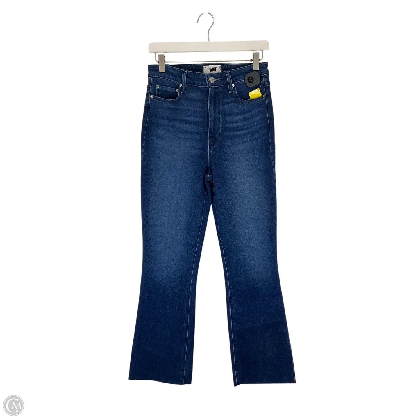Jeans Wide Leg By Paige In Blue Denim, Size: 6